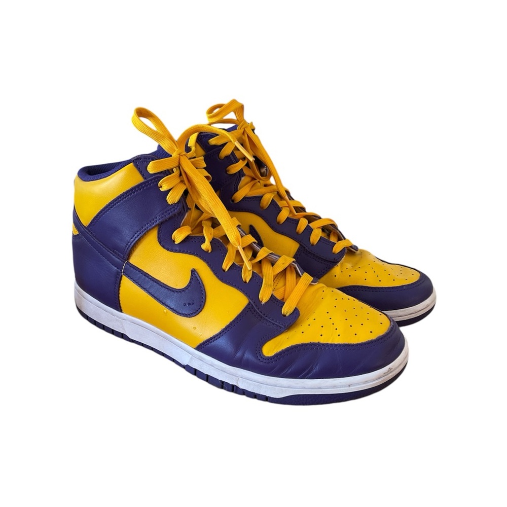 Nike Dunk High Lakers